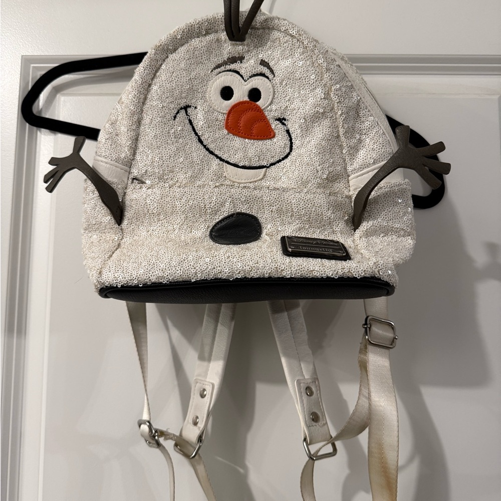 Loungefly Sparkling Snowman Backpack